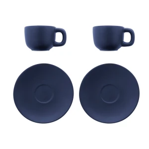 КОМПЛЕКТ ЧАШИ ЗА ЕСПРЕСО С ЧИНИЙКИ - 